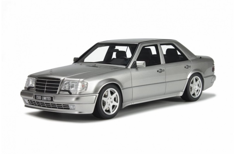 Otto Mobile 1/18 Merc E500 1991 Silver